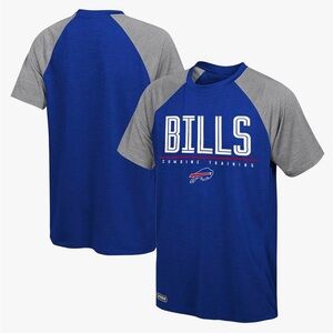 NFL Buffalo Bills Combine Training Shirt - Short Sleeve Tees Boys 10-12 NFL